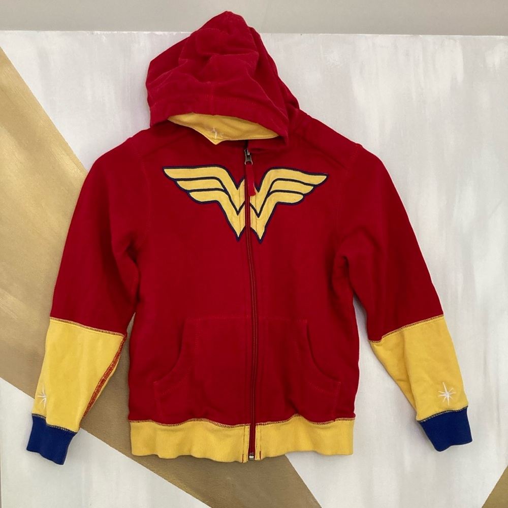 Hanna Andersson Wonder Woman Kids Costume Hoodie